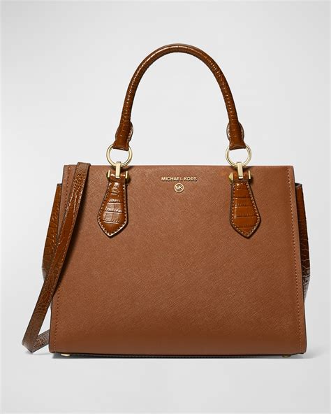 michael kors medium satchel|michael kors marilyn small satchel.